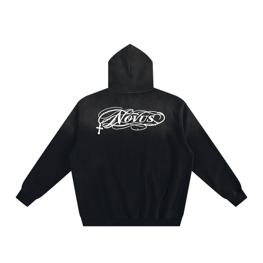 Novus Oversize Sunfade Fleeced Hoodie