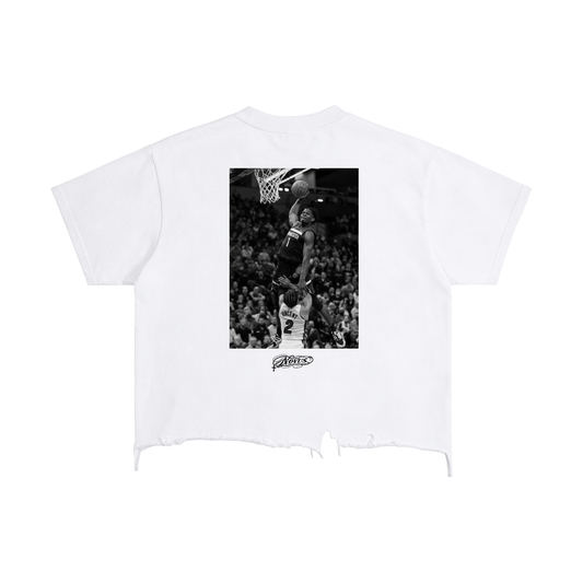 AE Vintage Wash Boxy Distressed Hem T-Shirt