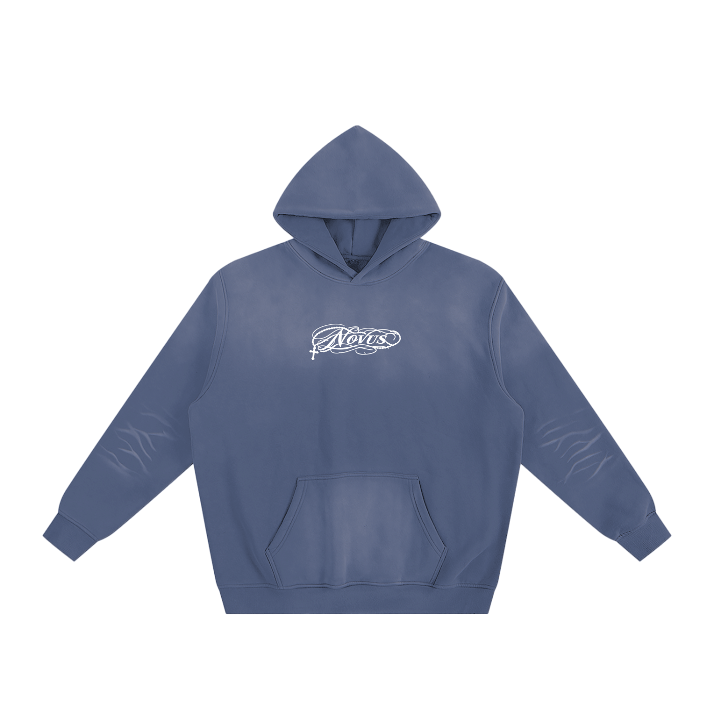 Novus Oversize Sunfade Fleeced Hoodie