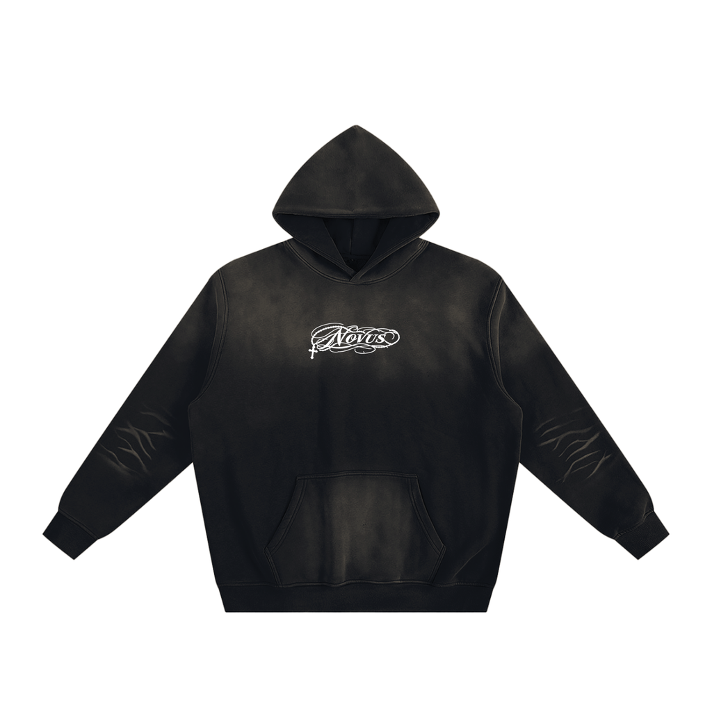 Novus Oversize Sunfade Fleeced Hoodie