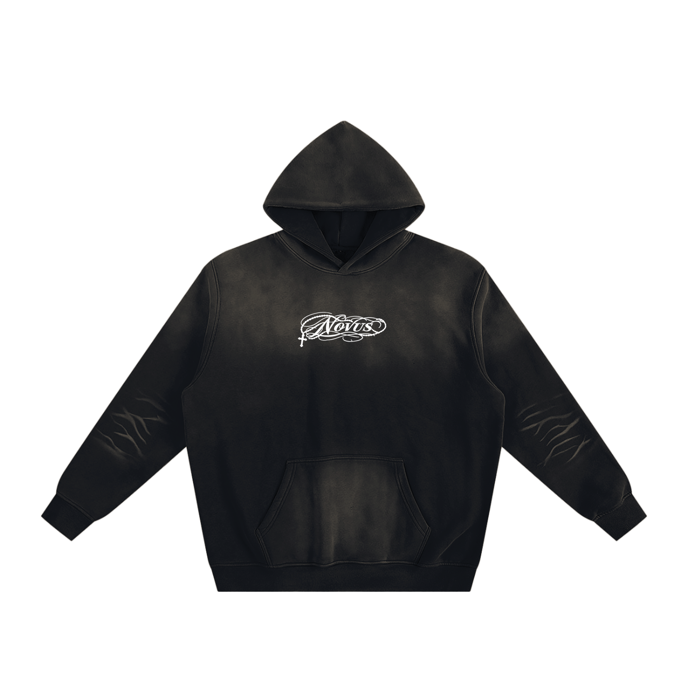 Novus Oversize Sunfade Fleeced Hoodie