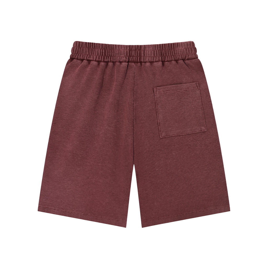 Novus Mineral Wash Waffle Knit Shorts