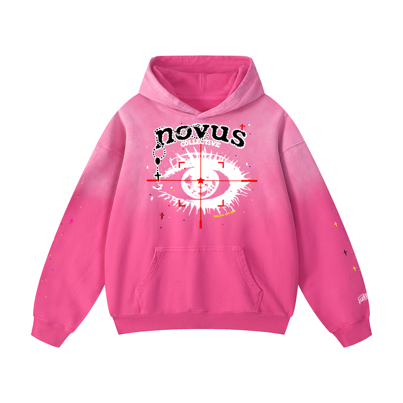 Novus 003 Pink Hoodie