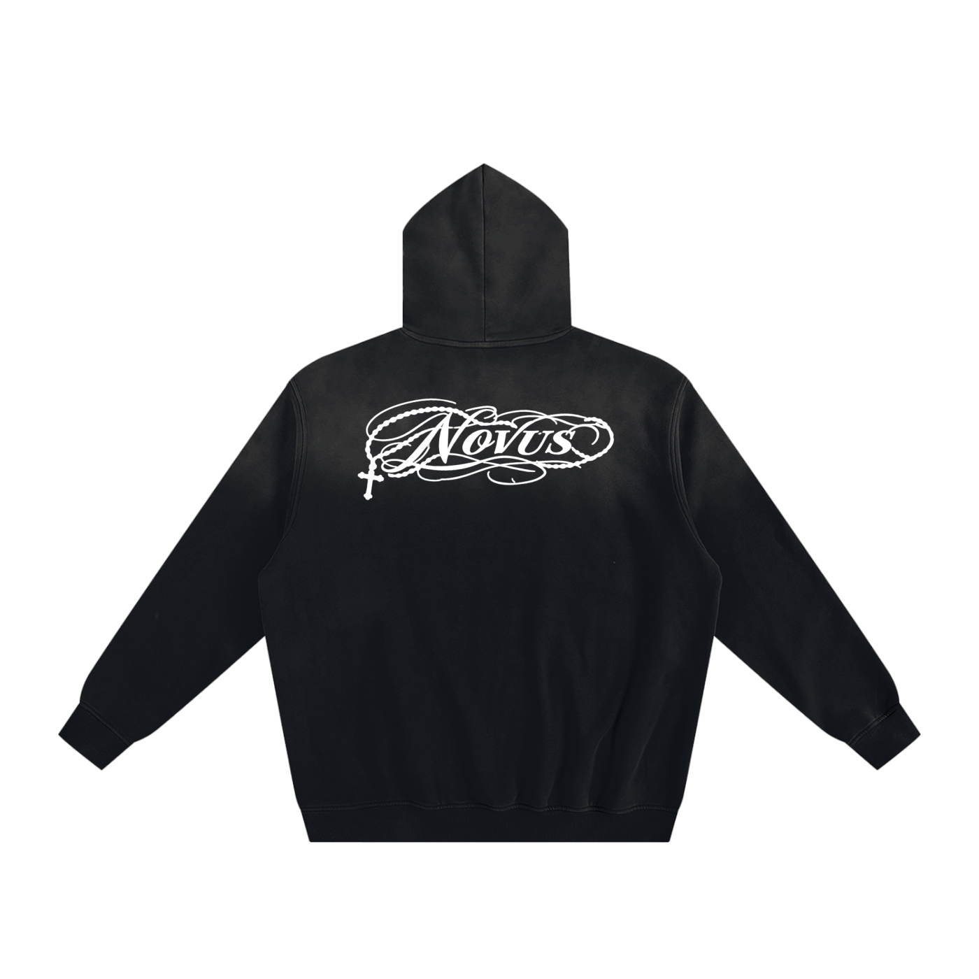 Novus Oversize Sunfade Fleeced Hoodie