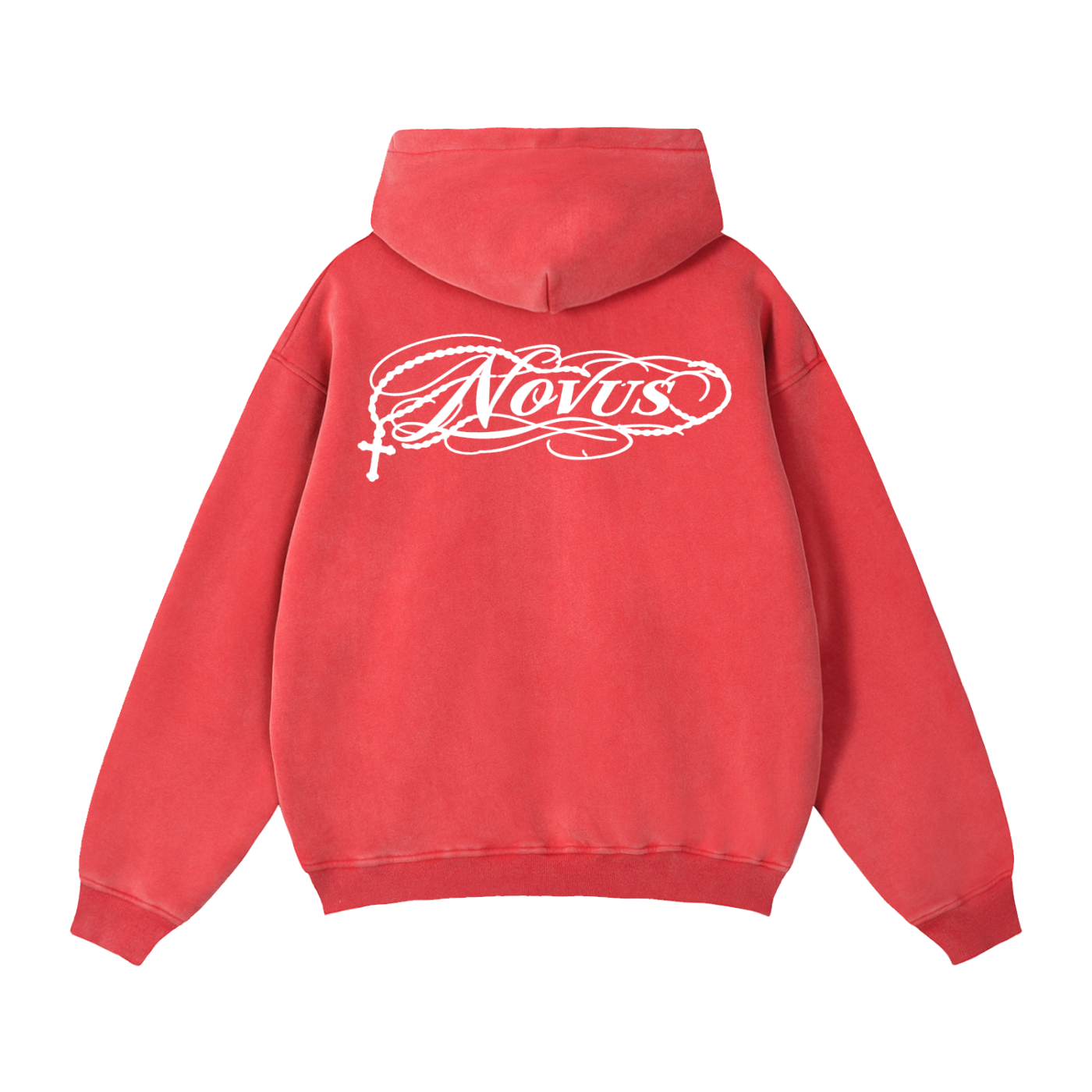 Novus Zip-Through Boxy Fleece Hoodie