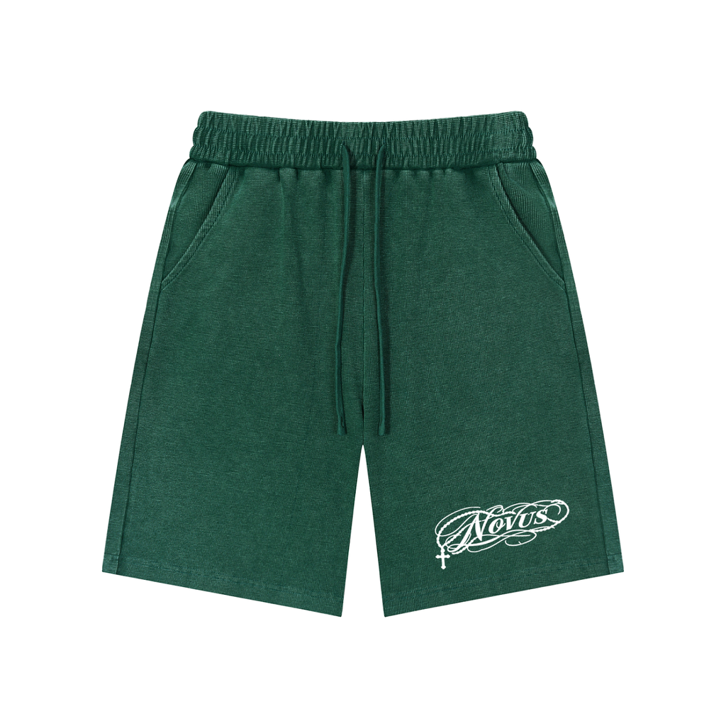 Novus Mineral Wash Waffle Knit Shorts