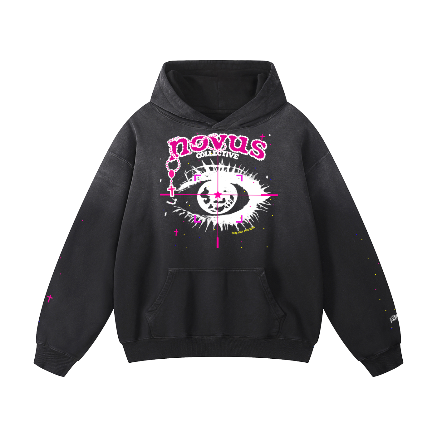 Novus 003 Black Hoodie